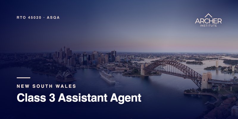 Class 3 Assistant Agent, NSW
